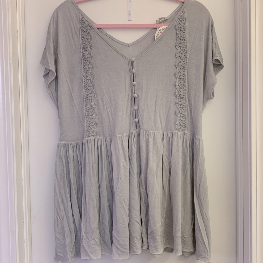 Boutique Peplum Top